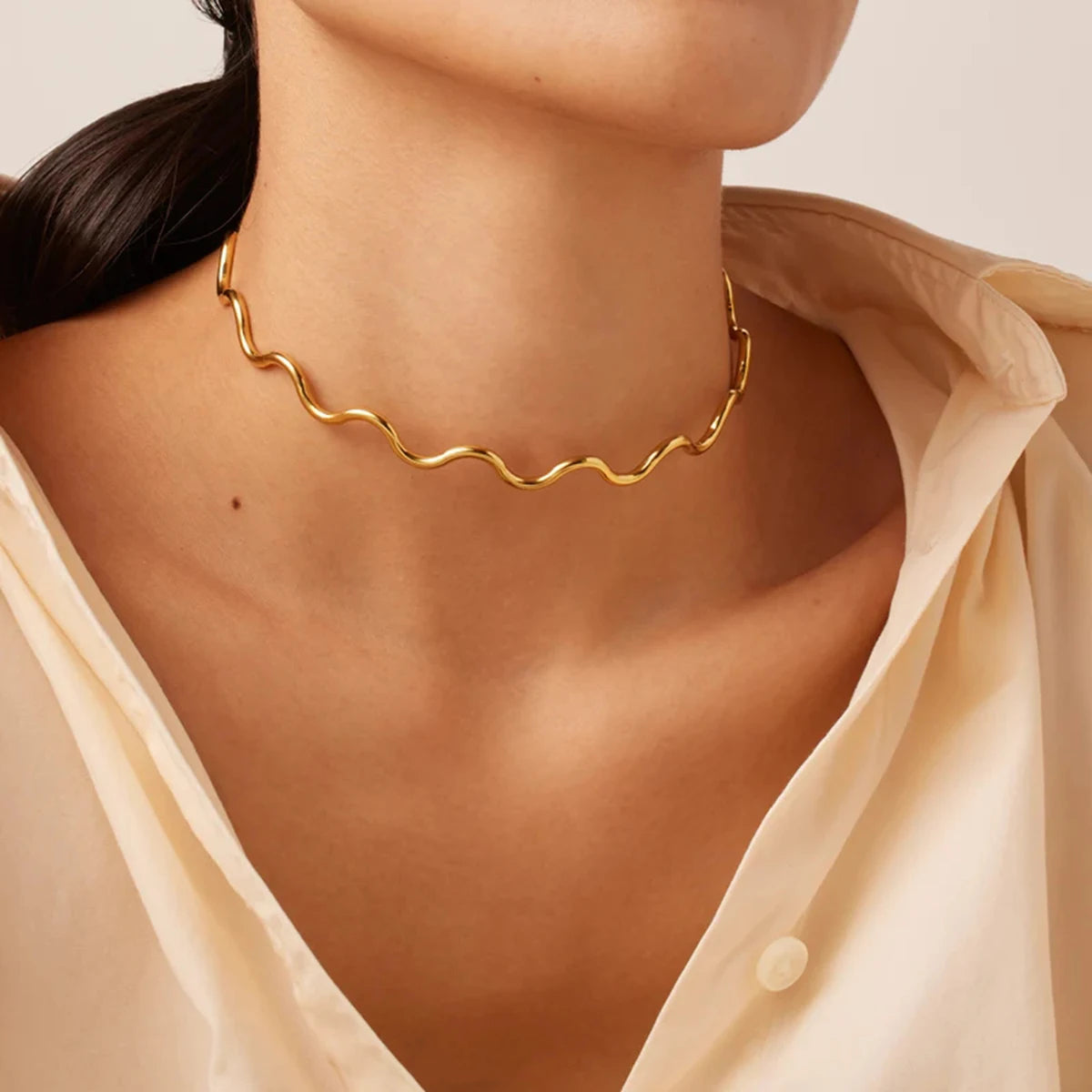 Choker Ondulado Fino